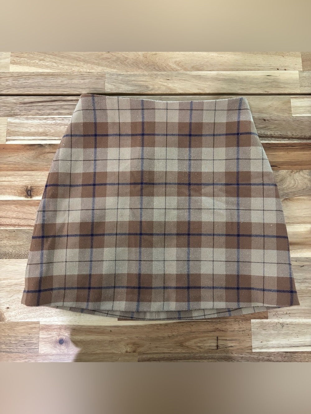 Aritzia l Wilfred Plaid Mini Skirt